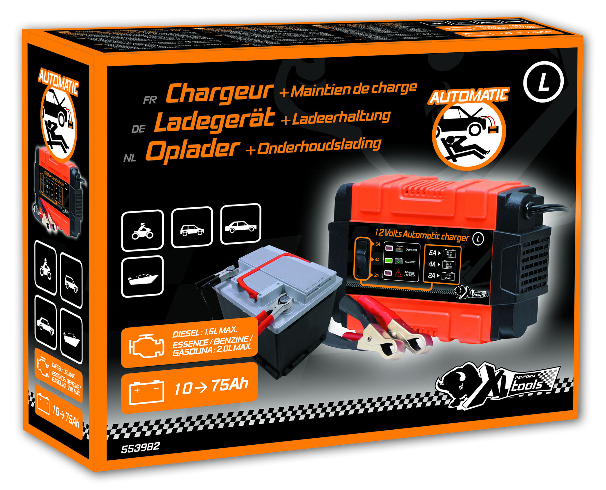 CARGADOR DE BATERIA XLPT 553982