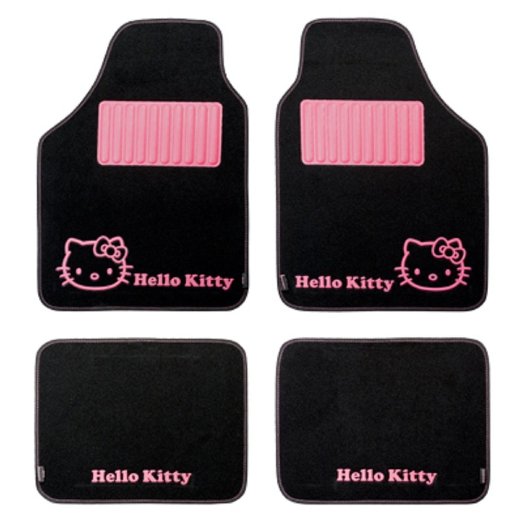 Imagen de juego alfombras 4 piezas hello kitty kit3013