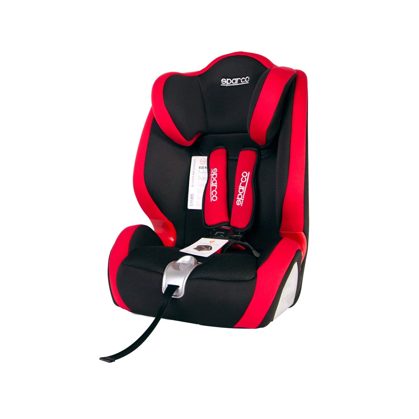 Imagen de silla infantil sparco roja grupo 1-2-3 spcf1000krd