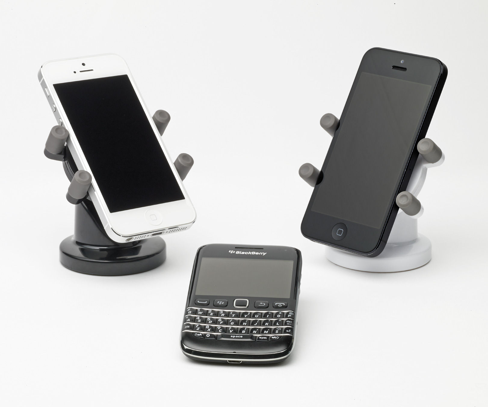 Imagen de soporte giratorio para ipod, pda y movil. negro xsipodb