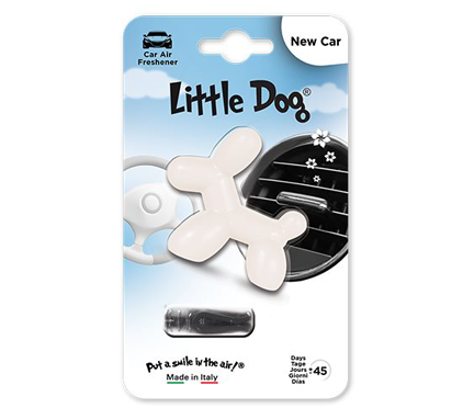 Imagen de ambientador little dog new car ljed0202