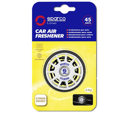 PERFUMADOR LLANTA SPARCO CITRUS BOOST SPCA1304