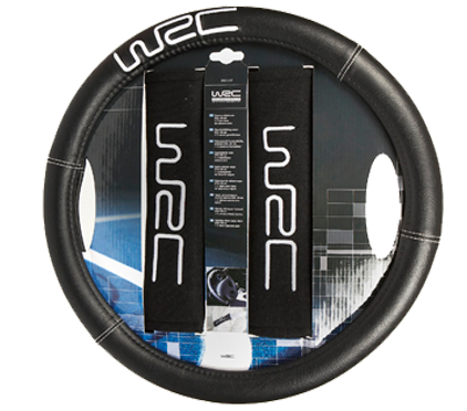 KIT CUBRE VOLANTE + 2 PROTECTORES CINTURÓN WRC 007397