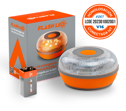 LUZ DE EMERGENCIA FLASHLED V16 CONECTADA 688032