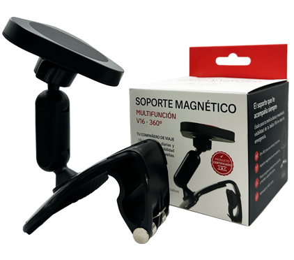SOPORTE MAGNÉTICO MULTIFUNCIÓN V16 PD-000107