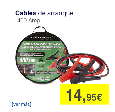 Cables de arranque
