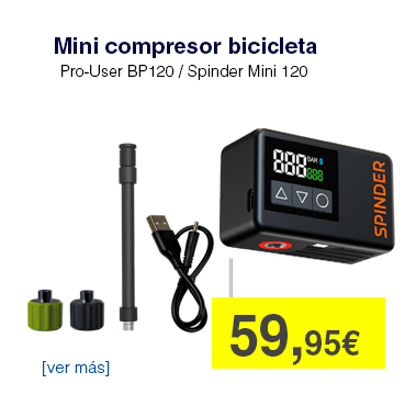 Mini compresor bicicletas