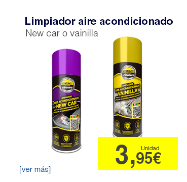 Limpiador aire acondicionado