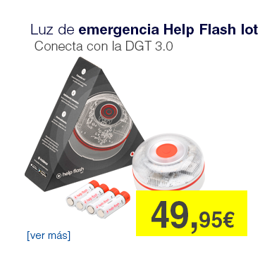 Luz de emergencia Help Flash