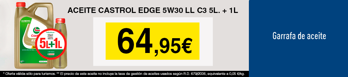 Cambio de aceite Castrol