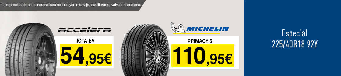 Especial 225/40R18