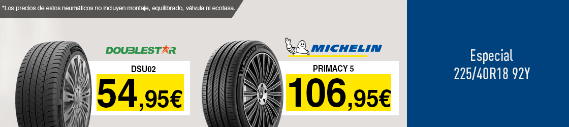 Especial 225/40R18