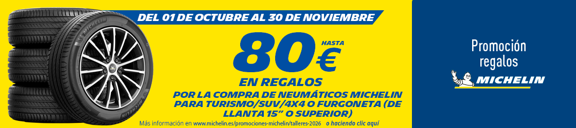 Promoción Michelin cliente final