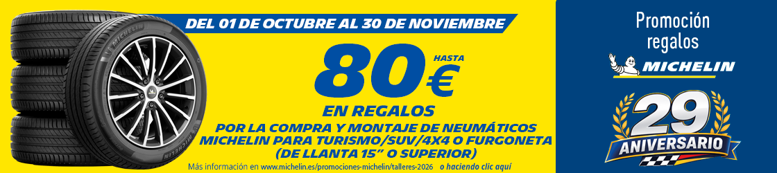 Promoción Michelin cliente final